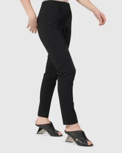 Urban Metropolitan Slim Trousers, Black