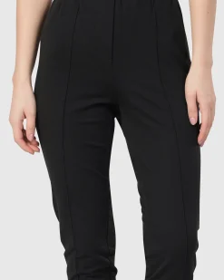 Urban Metropolitan Slim Trousers, Black