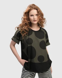 Urban Miyazaki Dots Tee, Khaki