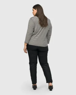 Urban Mononoke Cardigan Top, Stripes