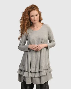 Urban Options Top, Gray