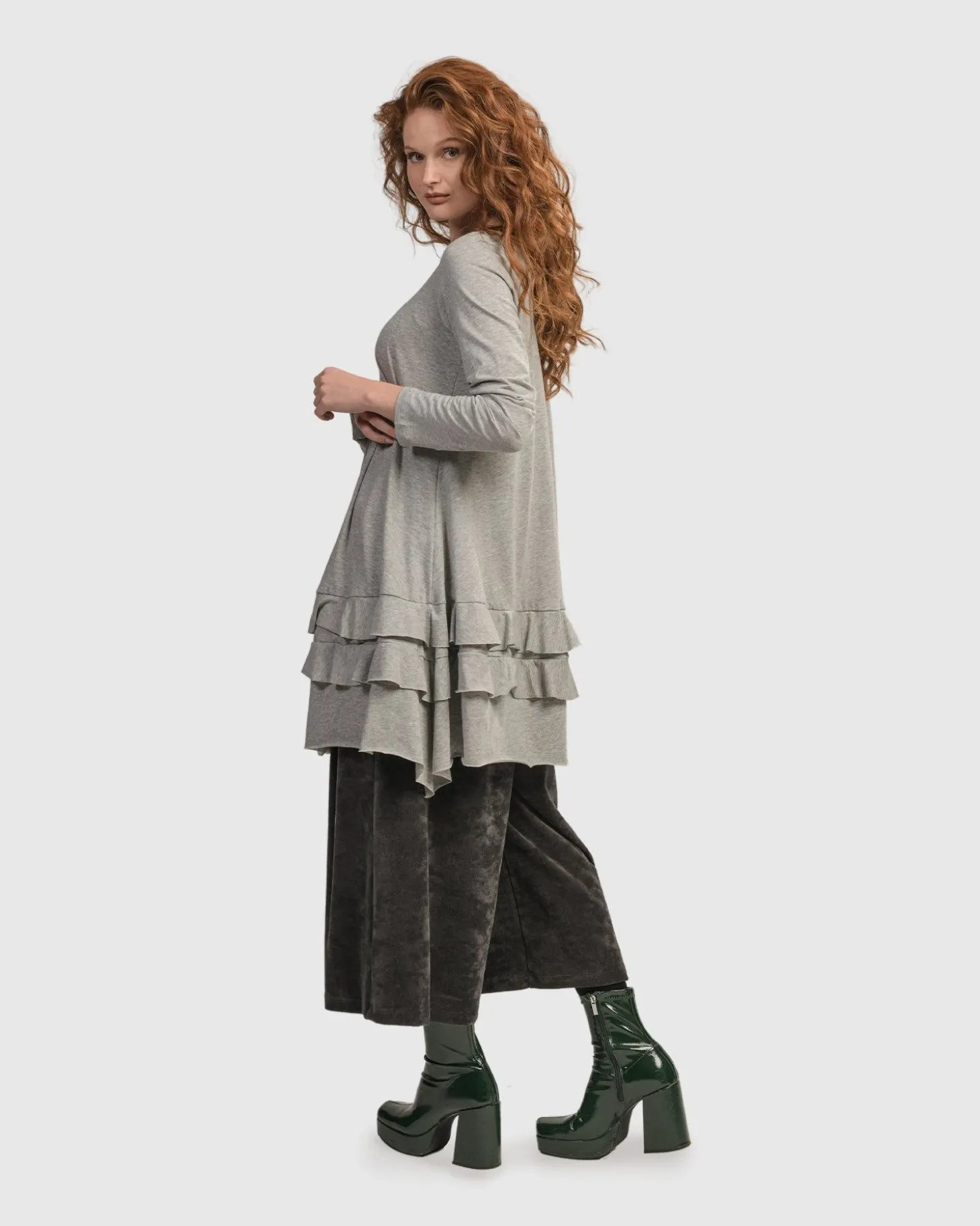 Urban Options Top, Gray