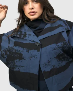 Urban Samba Cape Jacket, Navy