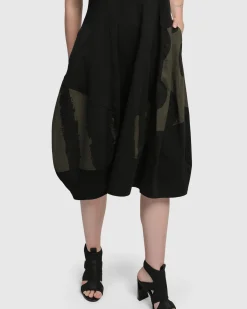 Urban Sleeveless Cocoon Dress, Khaki