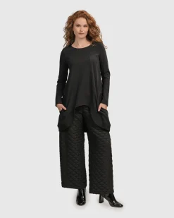 Urban Soft Punk Culottes, Black