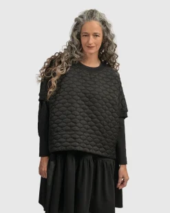Urban Soft Punk Top, Black