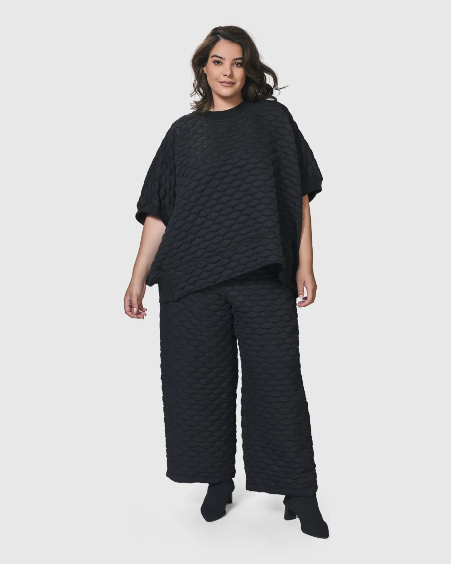 Urban Soft Punk Top, Black