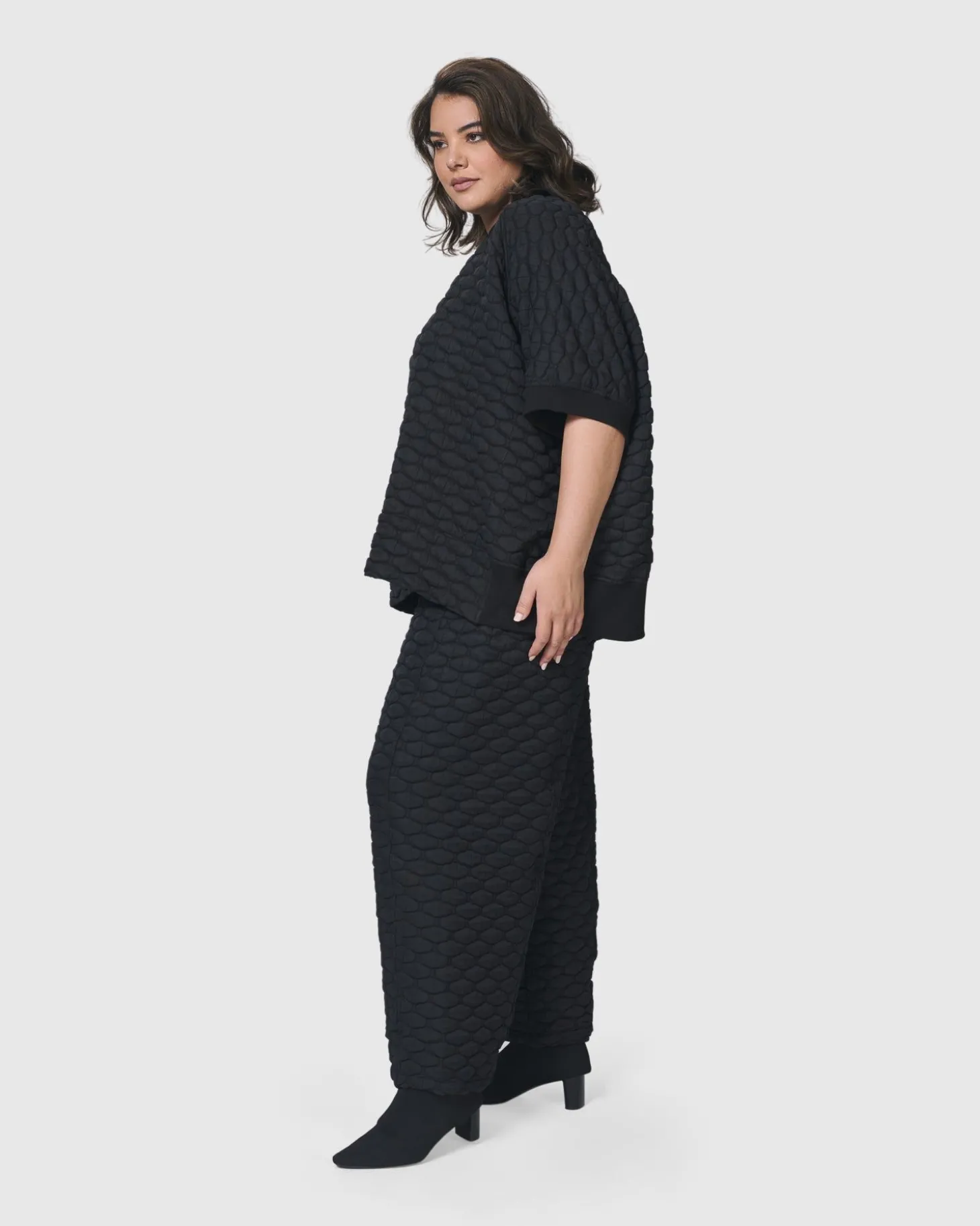Urban Soft Punk Top, Black