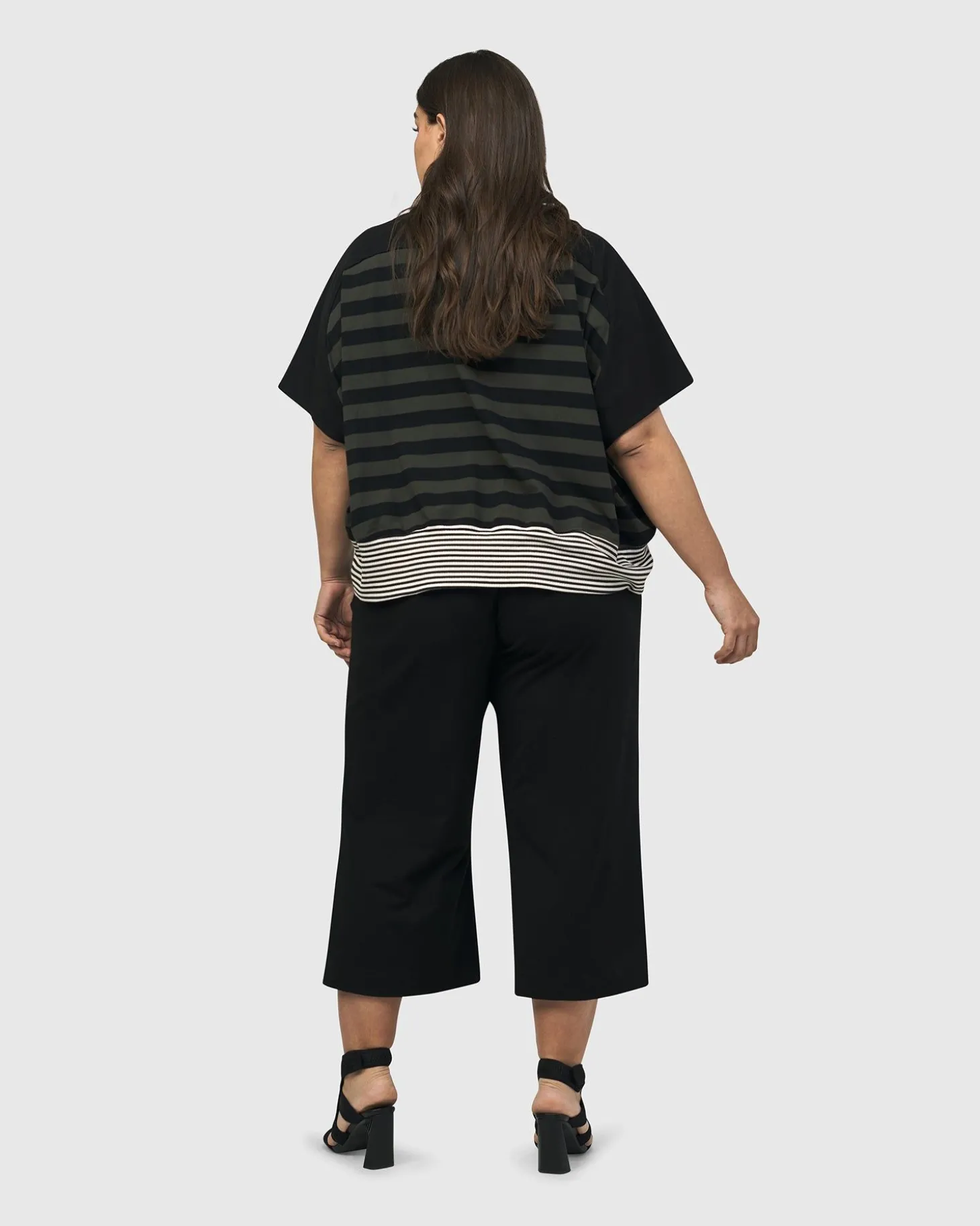 Urban Splice Boxy Tee, Stripes