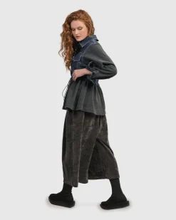 Urban Strut Ruched Jacket, Denim