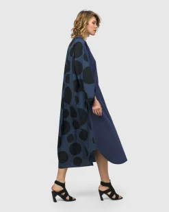 Urban Vista Caftan Dress, Navy