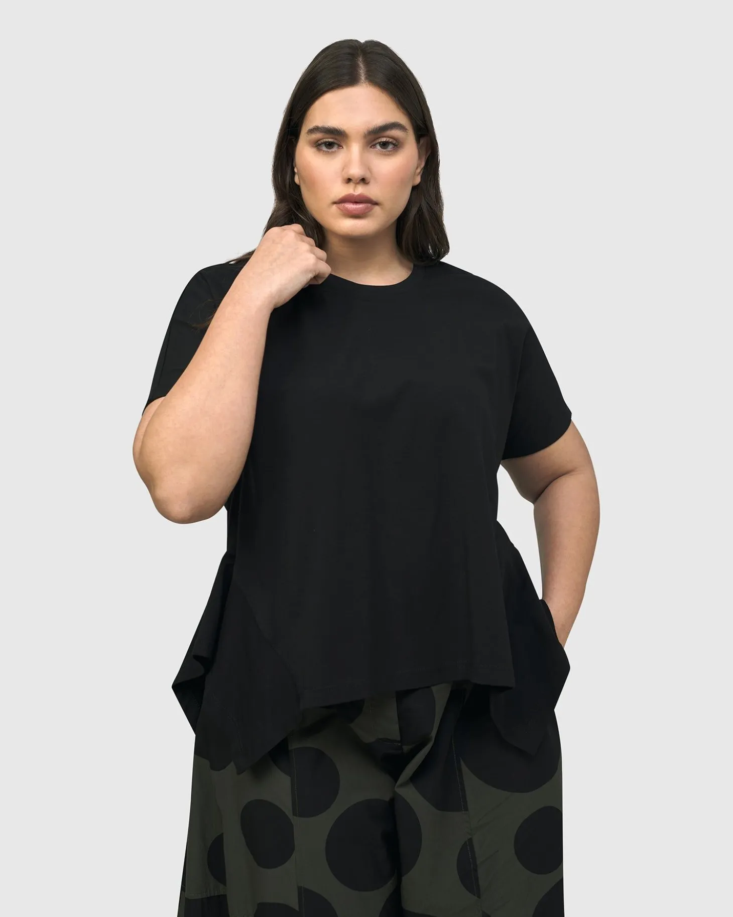 Urban Yamamoto Relaxed Top, Black