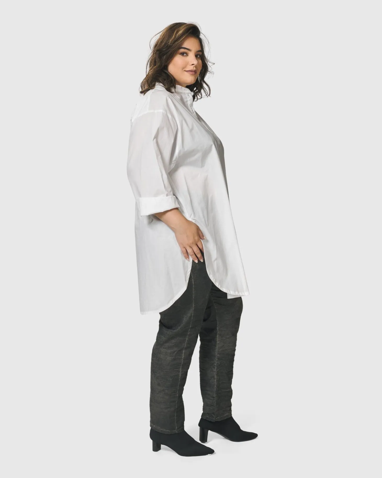 Urban Zen Tunic Top, White