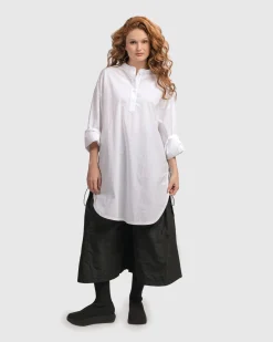 Urban Zen Tunic Top, White