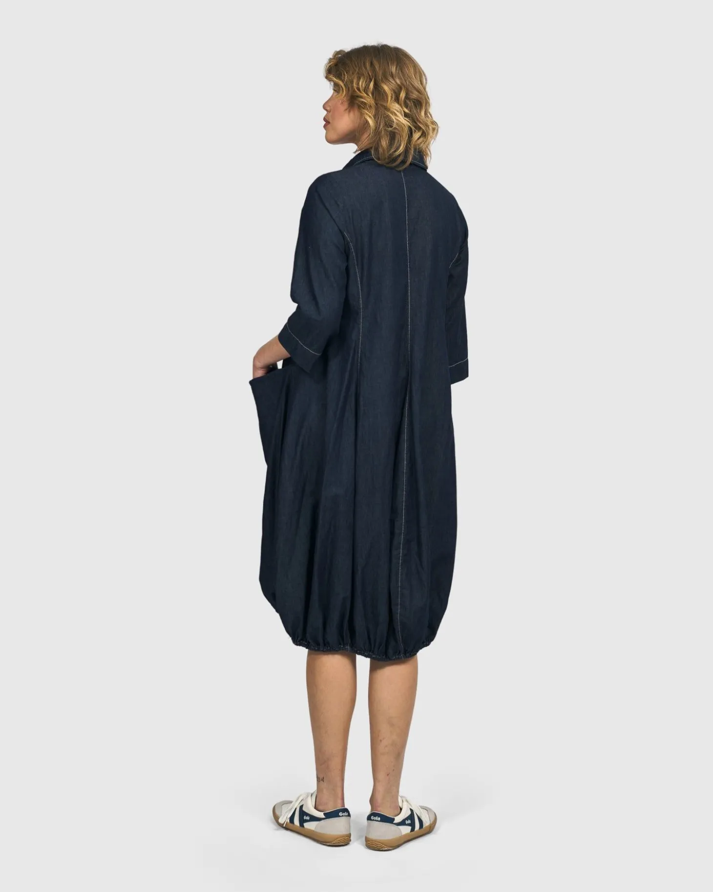 Winona Wonderful Dress, Denim