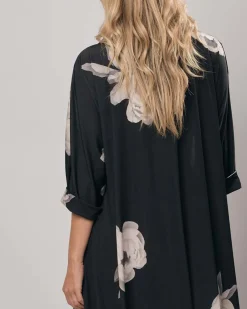 Winslow Trapeze Dress, Roses